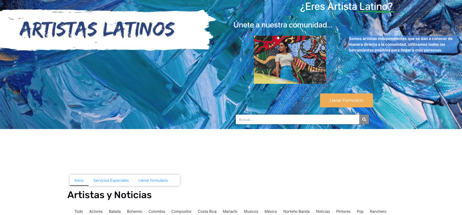 Artistas.lat